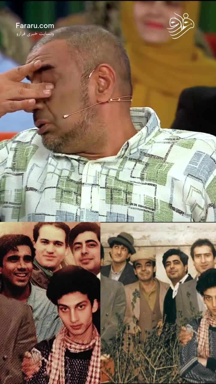 گریه‌های نصرالله رادش به یاد ساعت خوش در «۱۰۰۱»/ ویدئو