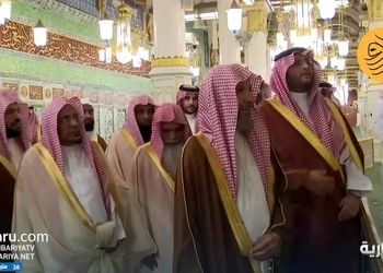 زیارت محمد بن سلمان از حرم حضرت پیامبر (ص)/ ویدئو